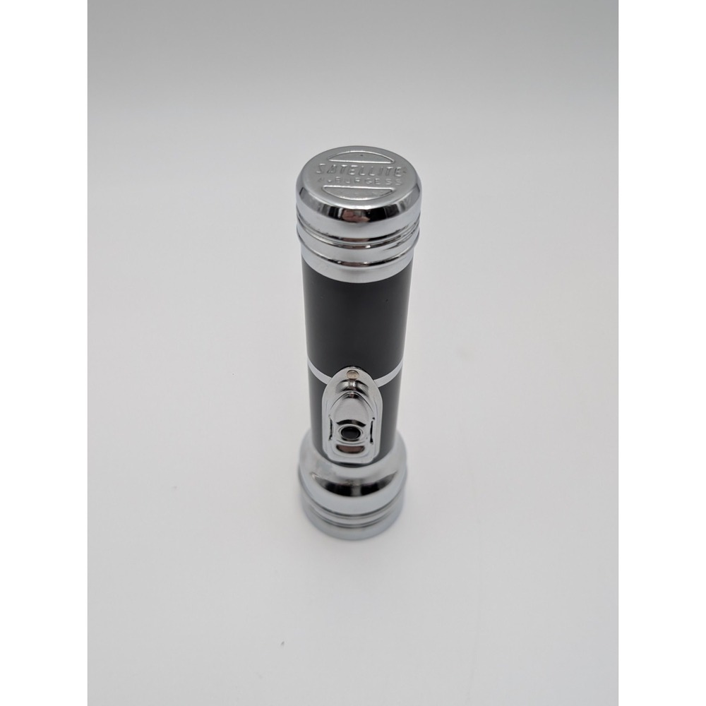 Vintage  SATELLITE Mini  - 6" Flashlight  - Burgess USA Excellent Condition